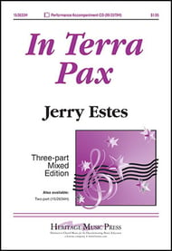In Terra Pax Three-Part Mixed choral sheet music cover Thumbnail